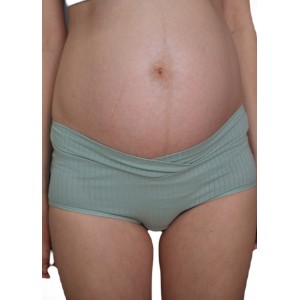 Комплект белья топ для кормления + трусы Мята